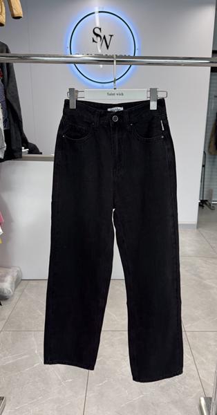 Джинсы Saint Wish (S-XL) 8128 black (деми)