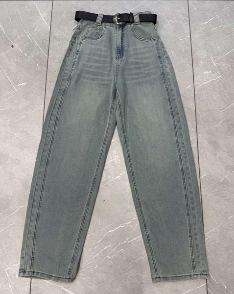 Джинсы Saint Wish (S-XL) 9013 l.blue (деми)