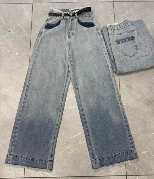 Джинсы Saint Wish (S-XL) P525C grey (деми)