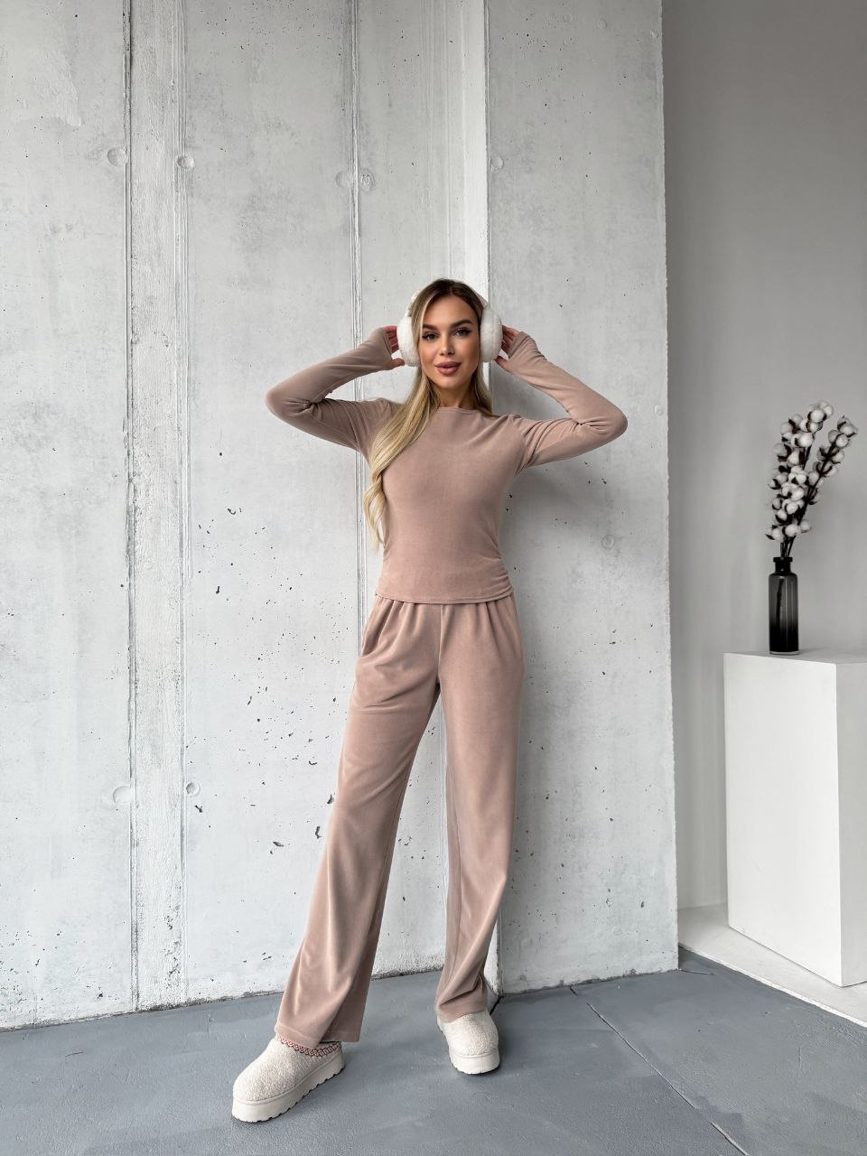 Костюм спорт Arina (42-48) 3123 beige (деми)