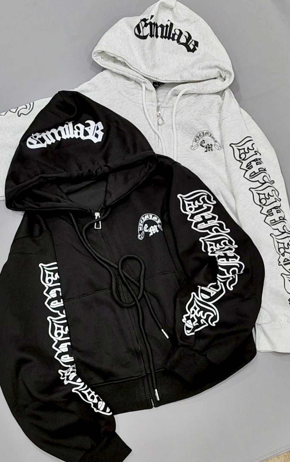 Кофта спорт Lora (42-46) LR961 grey (деми)