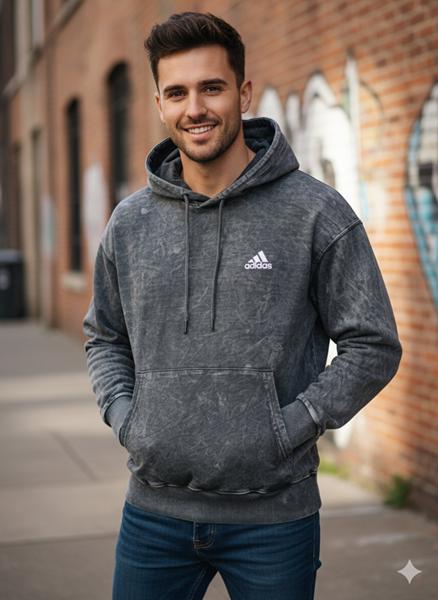 Худи Moranny (S-2XL) MR378 grey (зима)