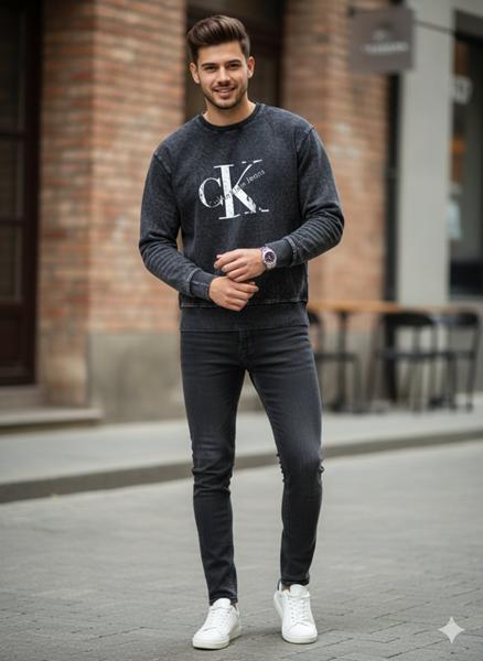 Свитер Moranny (S-2XL) MR396 black (зима)