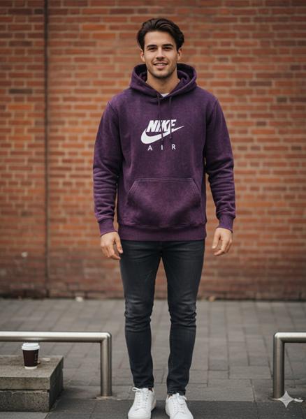 Худи Moranny (S-2XL) MR426 purple (зима)