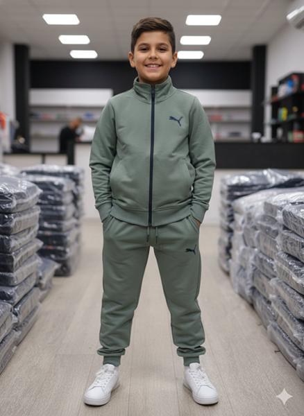 Костюм спорт Moranny (128-176) MR440 green (зима)