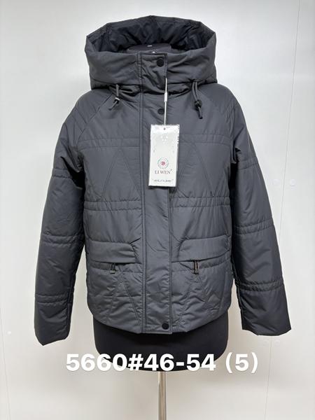 Куртка Jacket (46-54) 5660 black (деми)