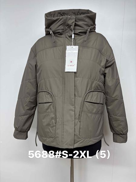 Куртка Jacket (46-54) 5688 khaki (деми)