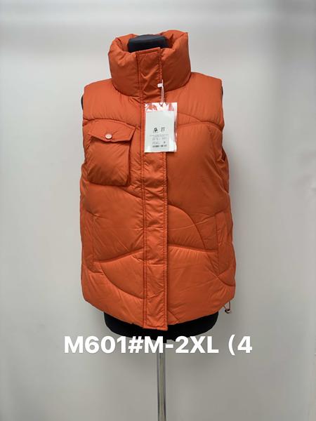 Жилетка Jacket (M-2XL) 601 orange (деми)