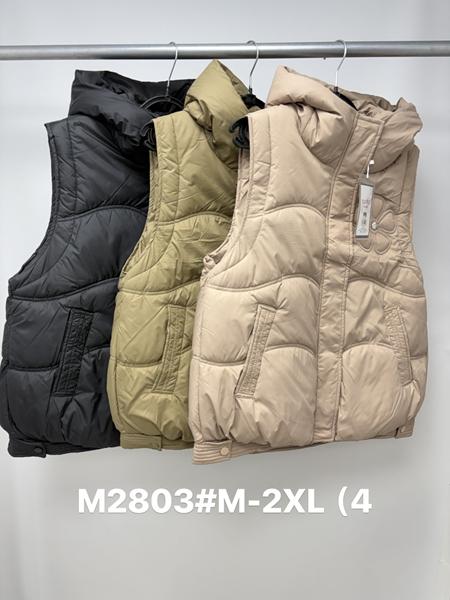 Жилетка Jacket (M-2XL) M2803 mint (деми)