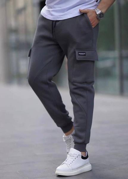 Штаны спорт Safina (46-56) 668 grey (зима)