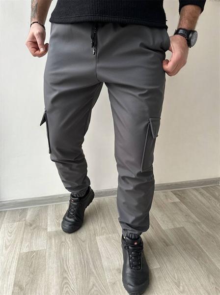 Штаны спорт Safina (46-56) 716 grey (зима)