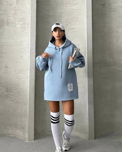 Худи Safina (42-46) 752 l.blue (зима)