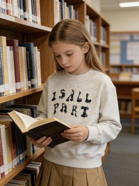 Свитер Yalisi (120-170) 29003 l.grey (деми)