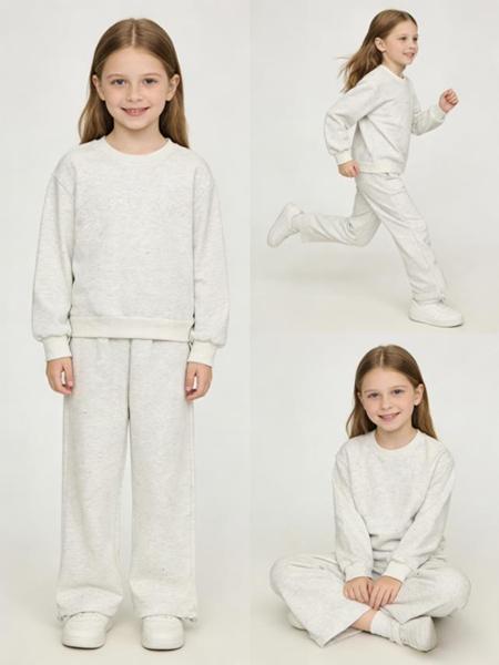 Худи Yalisi (120-170) 5845 l.grey (деми)