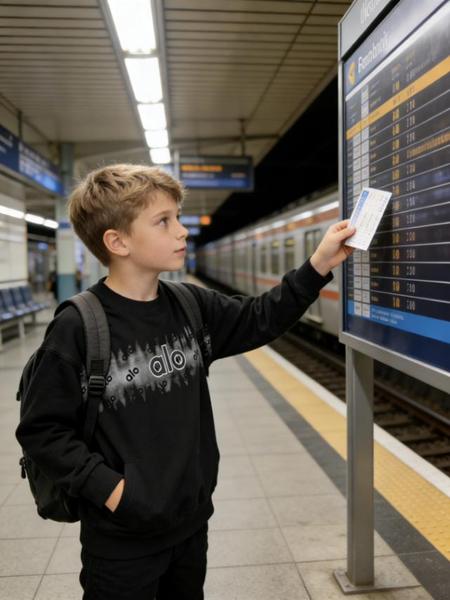 Свитер Yalisi (120-160) 8001 black (деми)