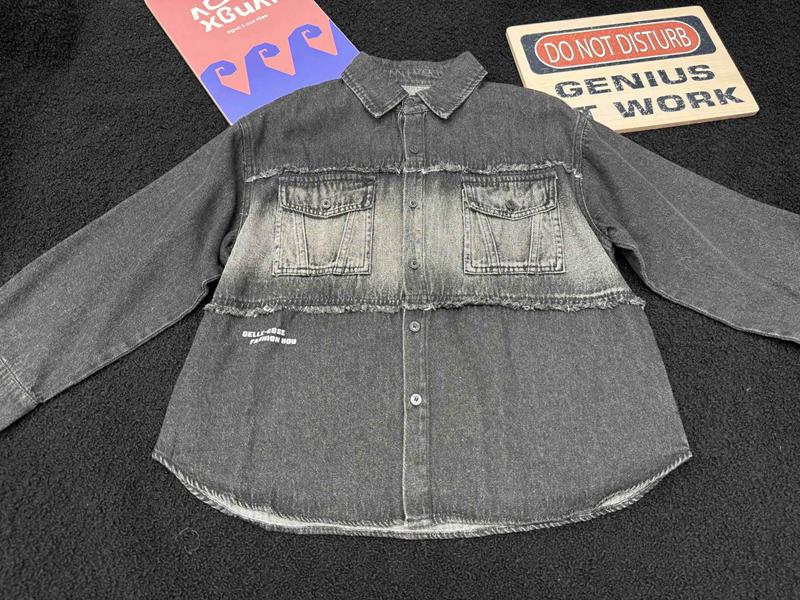 Рубашка Yalisi (120-170) 99035 grey (деми)