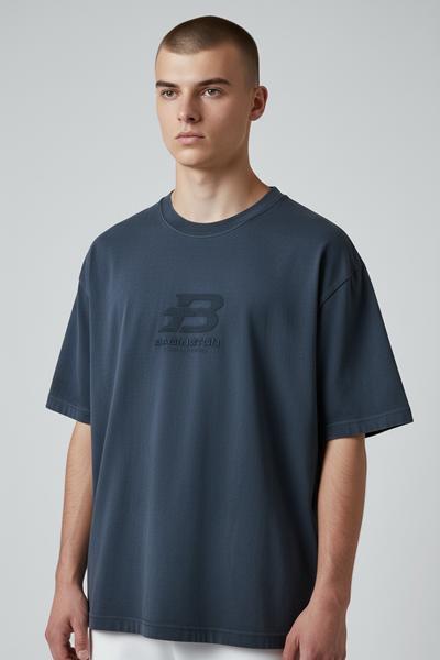 Футболка 2BRO (M-2XL) 80423 navy (лето)