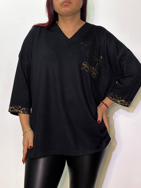 Туника Kosta (52-58) 2025-12 black (деми)