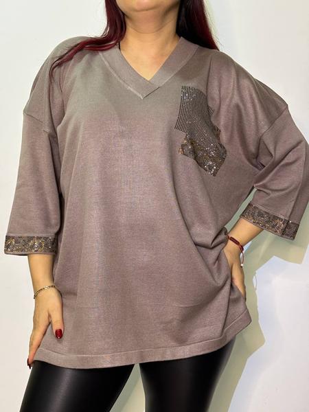 Туника Kosta (52-58) 2025-12 brown (деми)