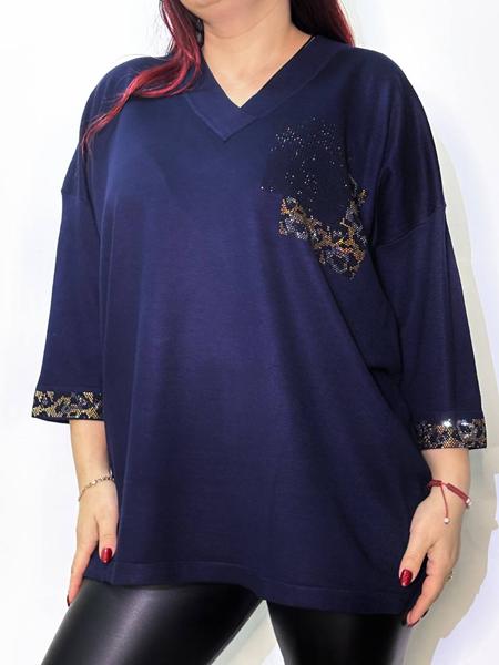 Туника Kosta (52-58) 2025-12 navy (деми)