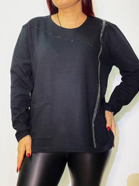 Свитер Kosta (50-54) 2785 black (деми)