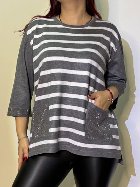 Туника Kosta (50-54) 2876 grey (деми)