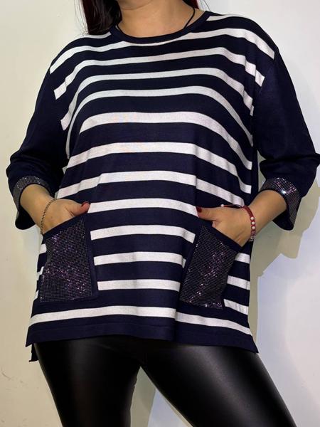 Туника Kosta (50-54) 2876 navy (деми)