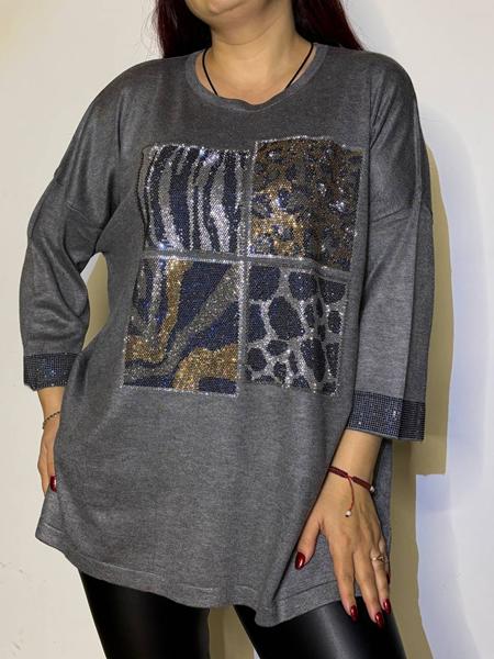 Туника Kosta (52-58) 7725-47 grey (деми)