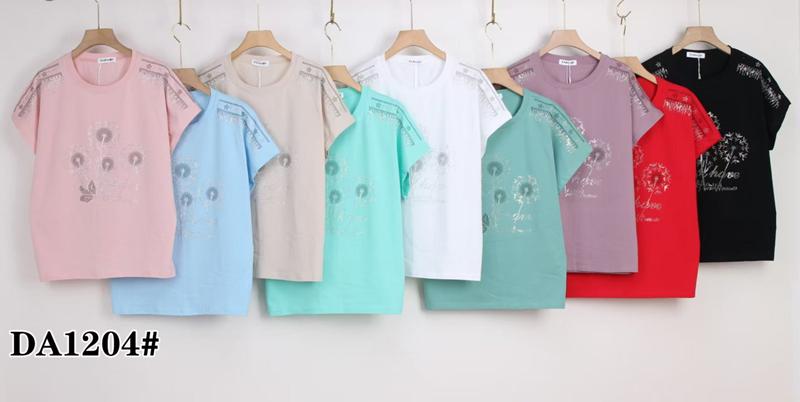 Футболка Xie (50-62) DA1204 mix (лето)