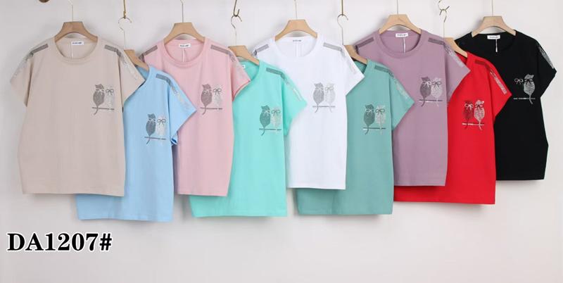 Футболка Xie (50-62) DA1207 mix (лето)