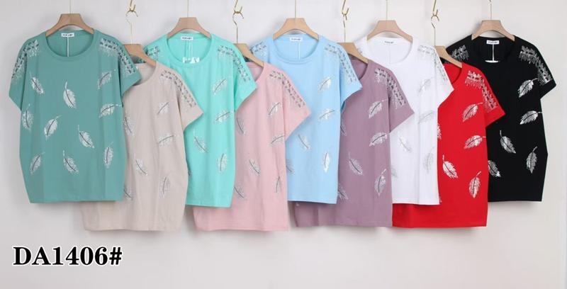 Футболка Xie (54-62) DA1406 mix (лето)