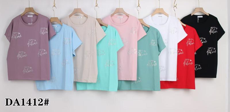 Футболка Xie (54-62) DA1412 mix (лето)