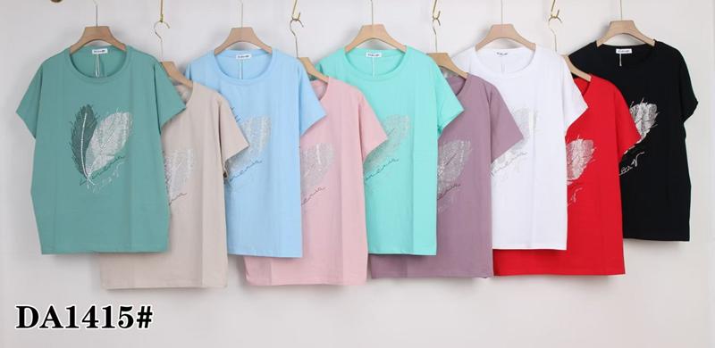 Футболка Xie (54-62) DA1415 mix (лето)