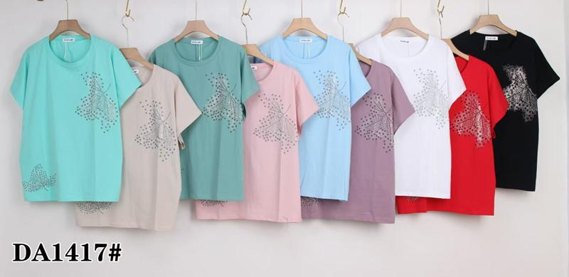 Футболка Xie (54-62) DA1417 mix (лето)