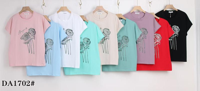 Футболка Xie (54-62) DA1702 mix (лето)