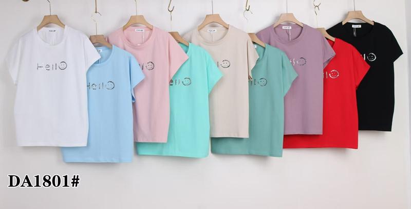 Футболка Xie (54-62) DA1801 mix (лето)