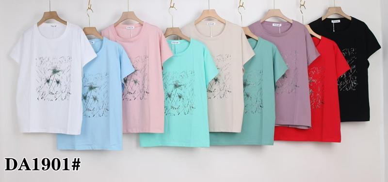 Футболка Xie (58-66) DA1901 mix (лето)