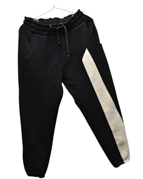 Штаны спорт Gull (42-50) G43 black (зима)