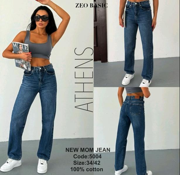 Джинсы Jeans Style (34-42) 5004 blue (деми)