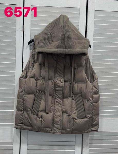 Жилетка Comod (M-2XL) 6571 l.brown (деми)