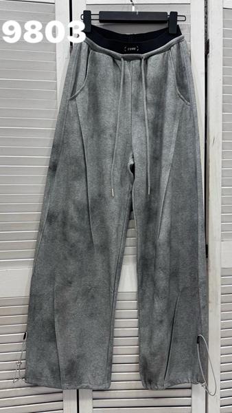 Штаны спорт Comod (M-XL) 9803 grey (деми)