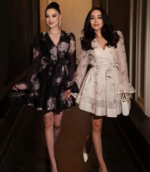 Платье Comod (M-XL) CM146 beige (деми)