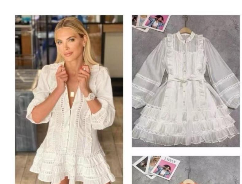 Платье Comod (M-L) CM153 white (деми)