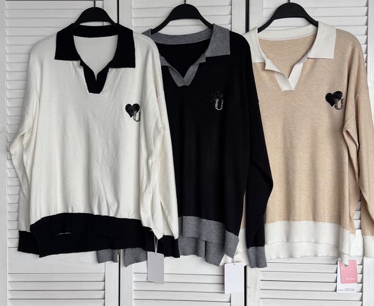 Свитер Comod (one size) CM476 milk (зима)