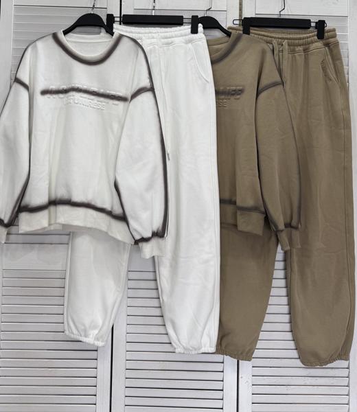 Костюм спорт Comod (M-L) CM87 white (зима)