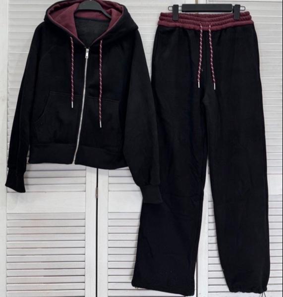 Костюм спорт Comod (S-L) CM89 black (зима)