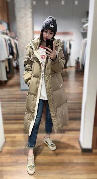 Куртка Comod (S-M) CM512 beige (зима)