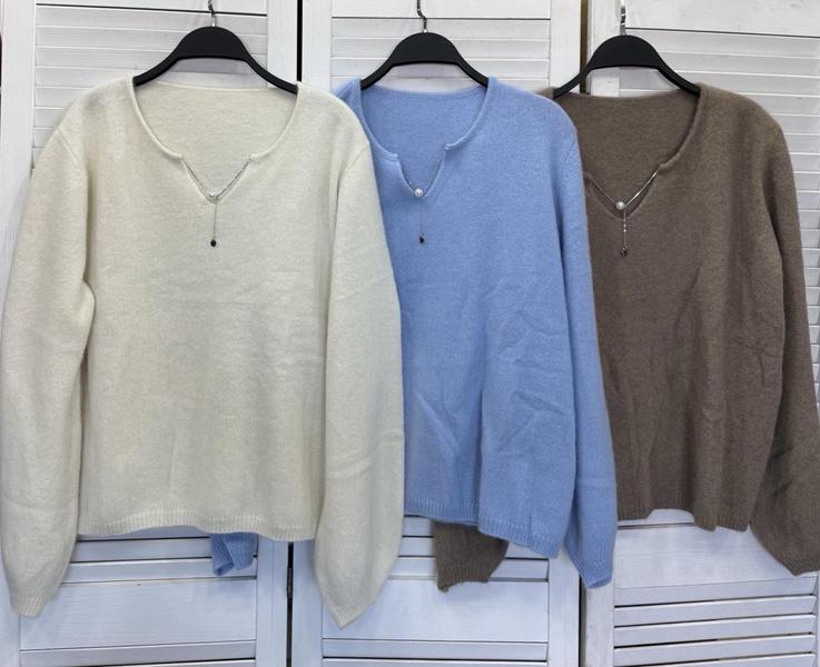 Свитер Comod (one size) CM555 l.blue (зима)