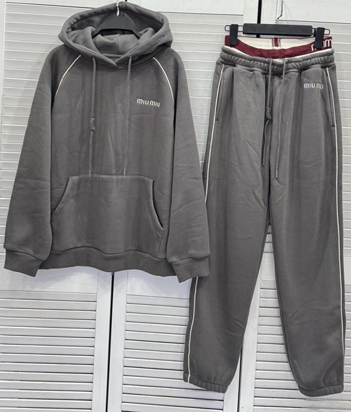 Костюм спорт Comod (S-L) CM598 grey (зима)