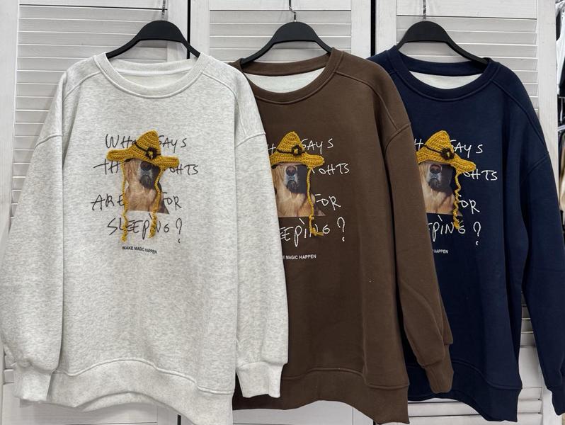 Свитер Comod (one size) CM615 brown (зима)